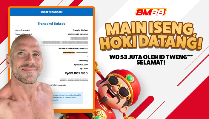 Main Iseng Hoki Datang! Langsung Proses Masuk Rekening