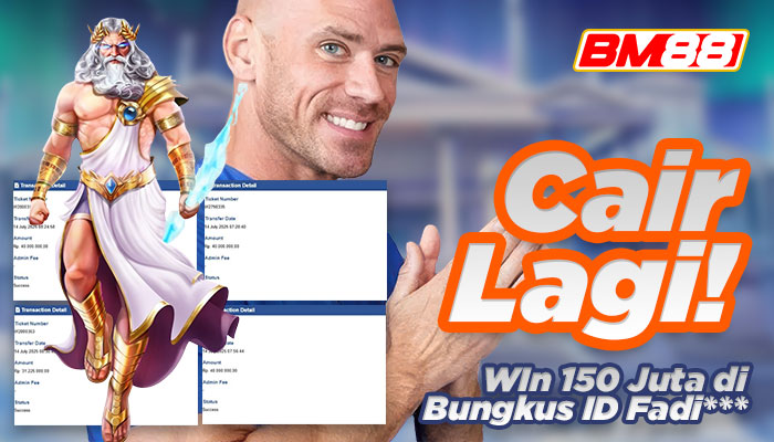 Bungkus Jackpot! Member BM88 Win 150 Juta