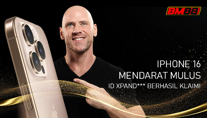 Promo BM88: iPhone 16 Langsung Di Klaim Member!