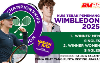 Wimbledon 2025: Tebak Sang Juara, Rebut Hadiah 1 JUTA Sekarang!