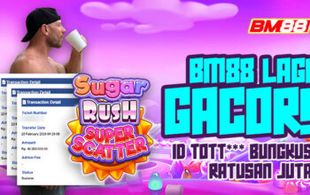 BM88 Lagi Gacor! Bungkus Ratusan Juta di Sugar Rush Super Scatter