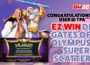 EZ Win Tanpa Drama! Member BM88 Tembus Kemenangan di Gates of Olympus Super Scatter
